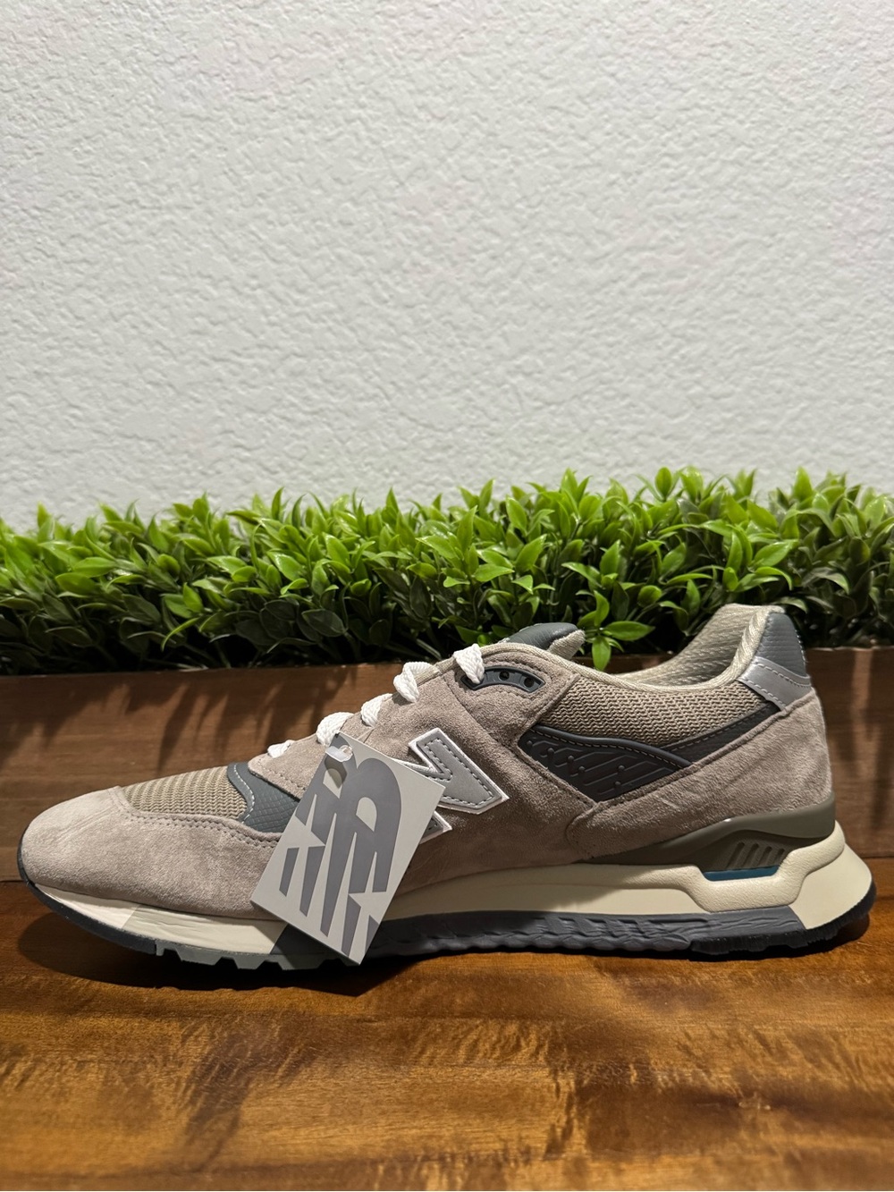 New Balance 998 Made In USA Gray Suede Casual Sneakers U998GR Men’s Size 13 D - Picture 7 of 10